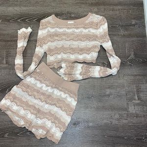 Princess Polly crochet two piece set